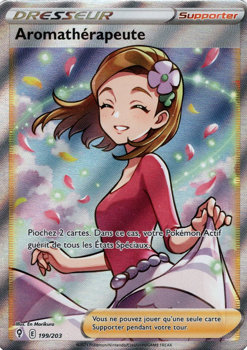 Aromathérapeute – EB07 199/203 – Évolution Céleste SWSH07 – Cartes Pokémon