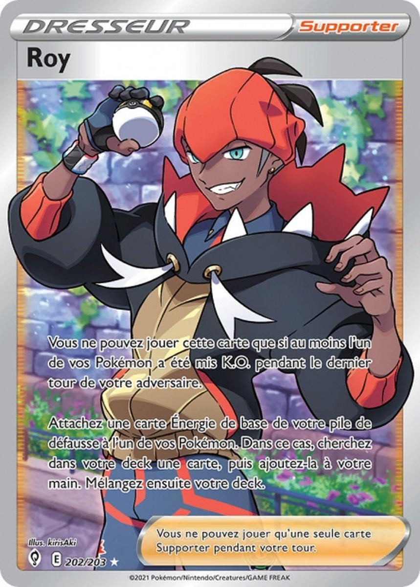 Roy – EB07 202/203 – Évolution Céleste SWSH07 – Cartes Pokémon