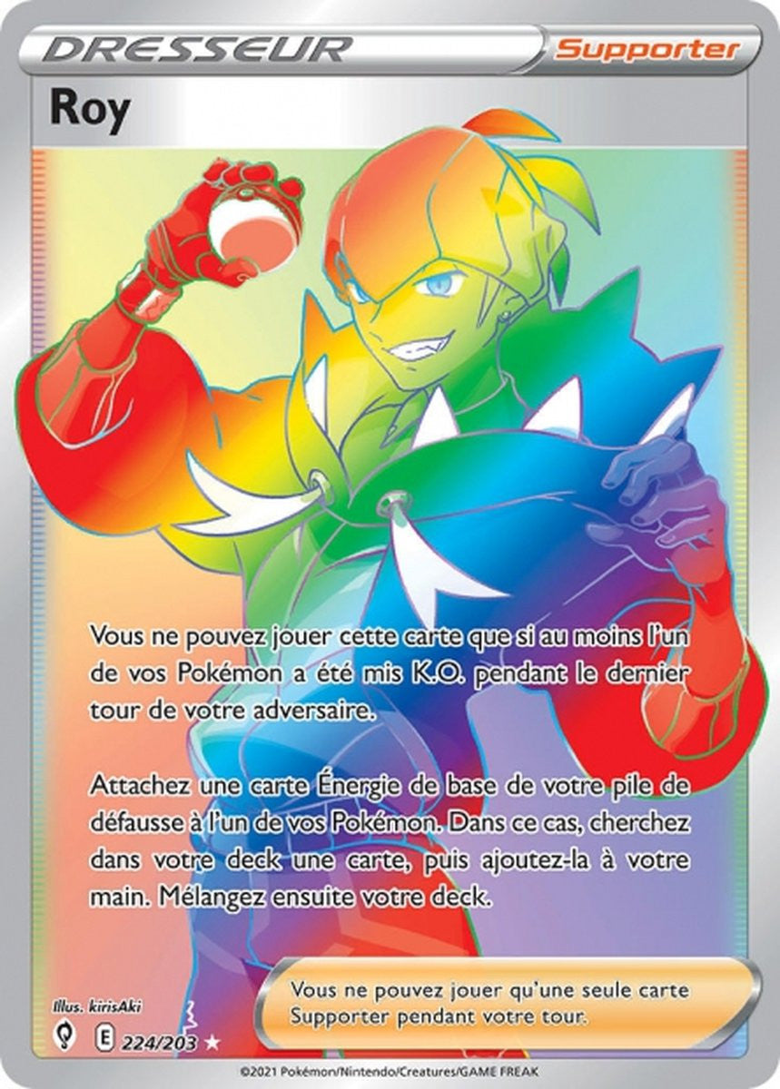 Roy – EB07 224/203 – Évolution Céleste SWSH07 – Cartes Pokémon