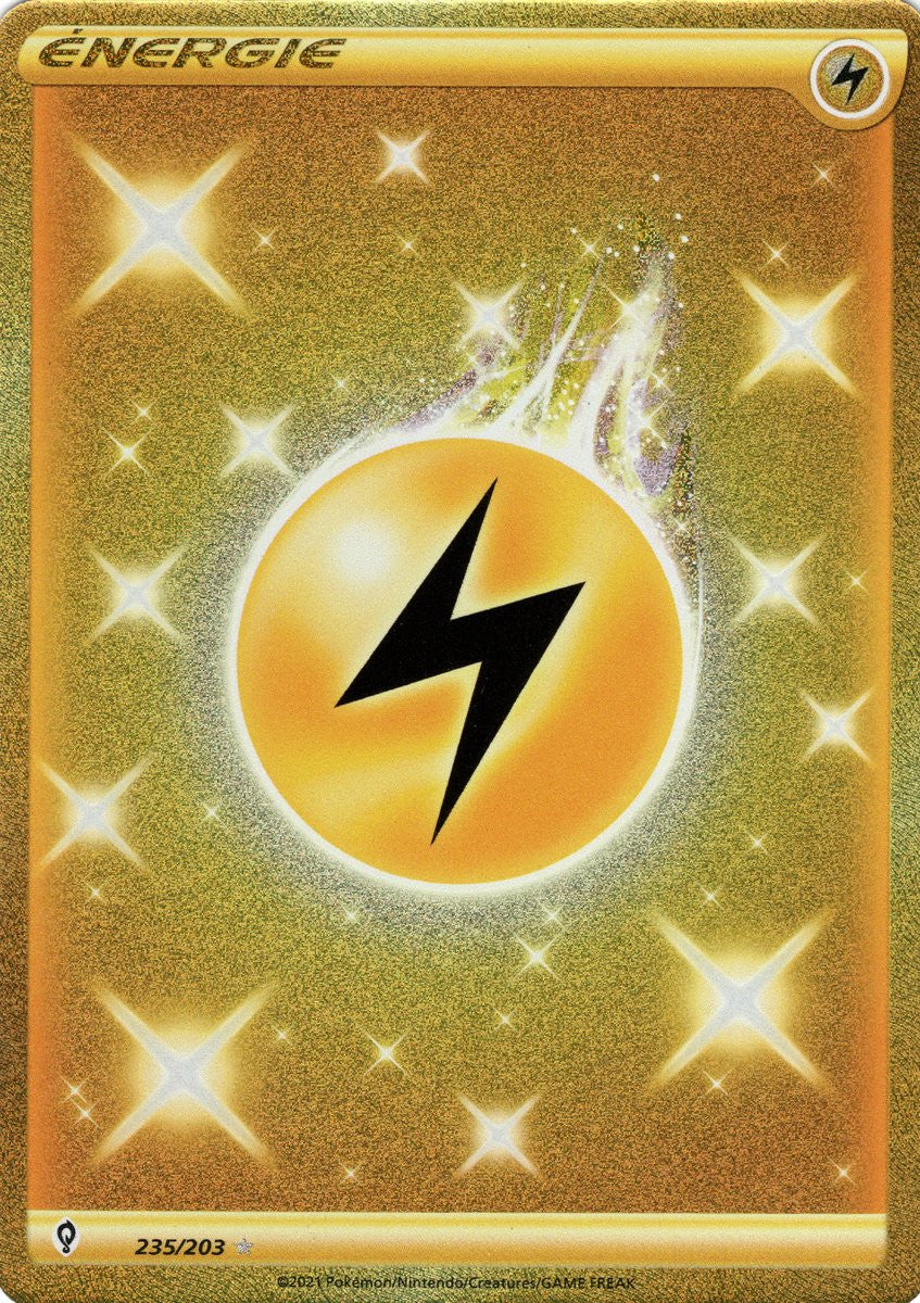 Énergie Électrique – EB07 235/203 – Évolution Céleste SWSH07 – Cartes Pokémon