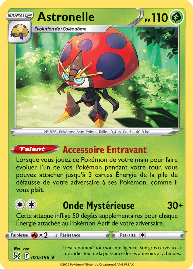 Astronelle – 020/196 – Holo / Reverse – Origine Perdue – EB11