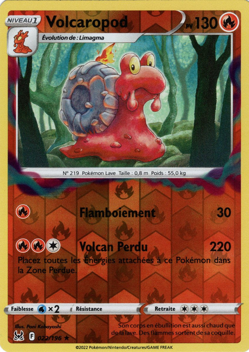 Volcaropod – 022/196 – Holo Reverse – Origine Perdue – EB11