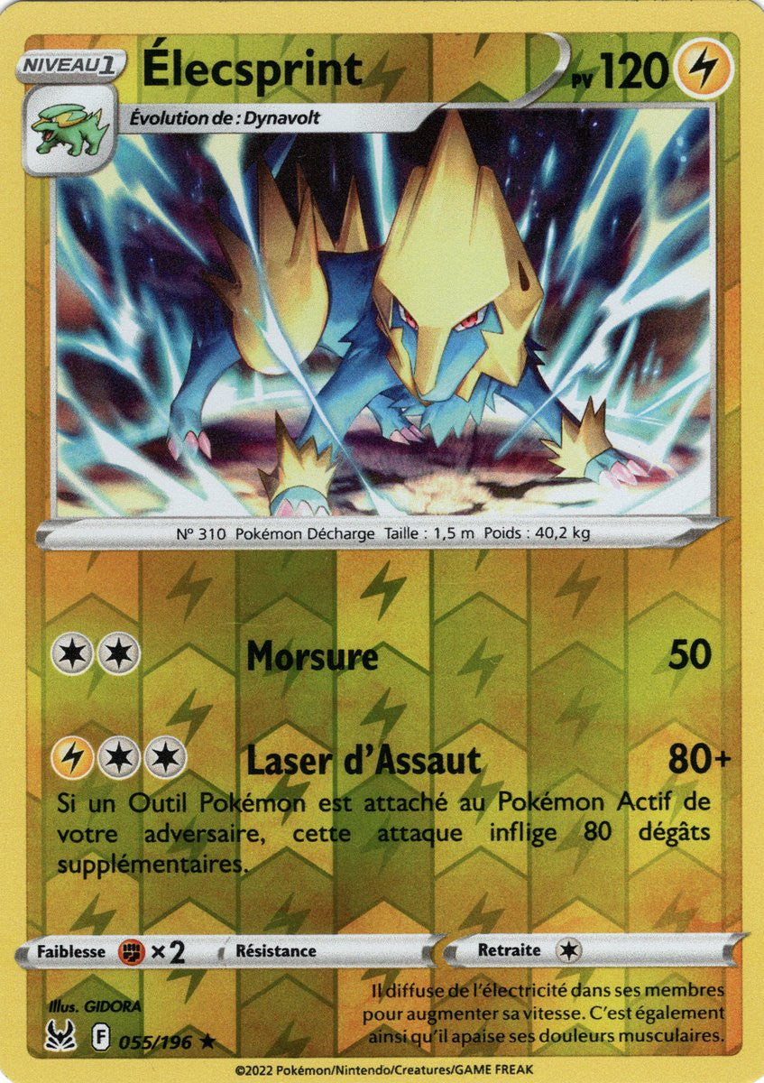 Élecsprint – 055/196 – Holo Reverse – Origine Perdue – EB11