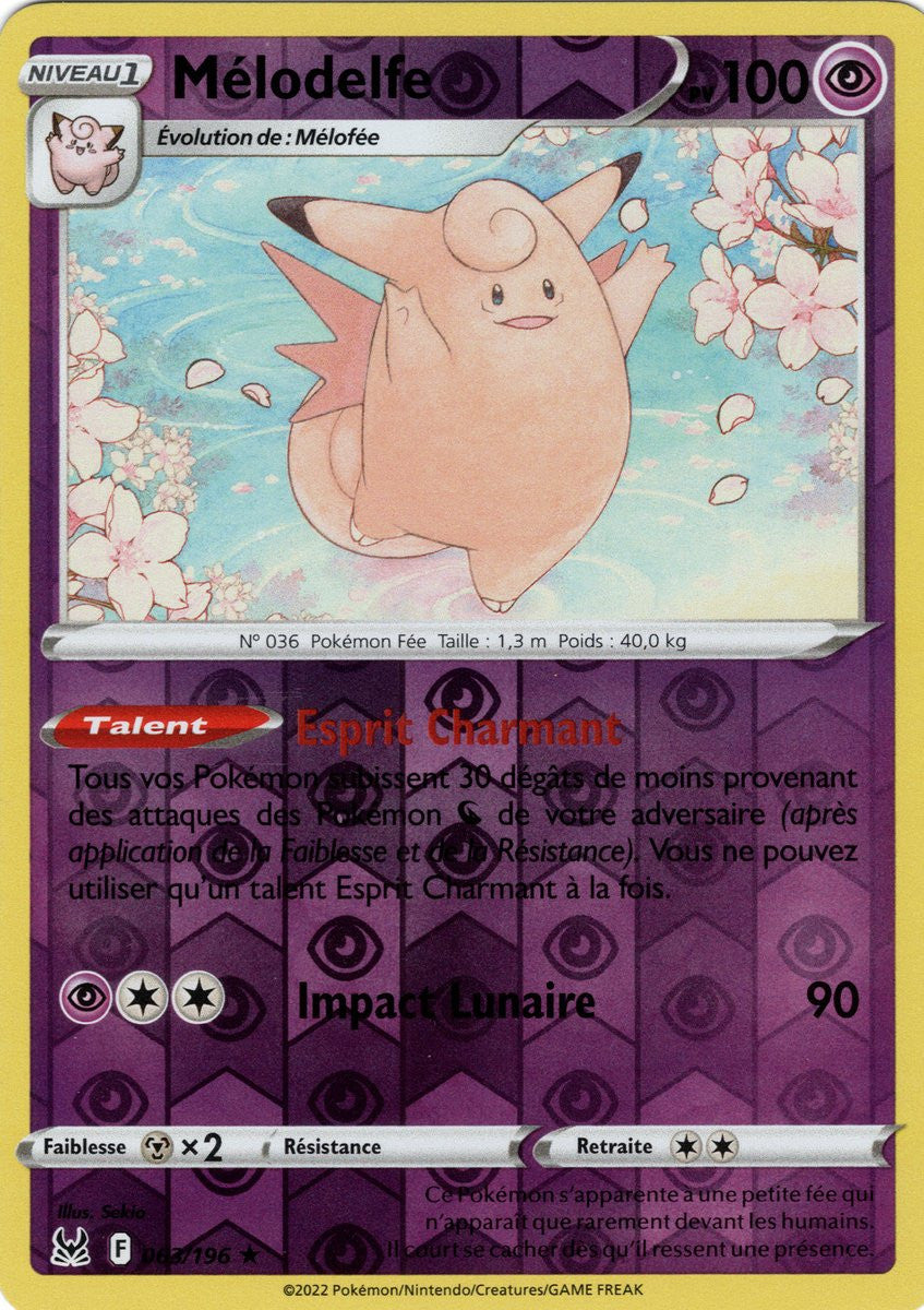 Mélodelfe – 063/196 – Holo Reverse – Origine Perdue – EB11