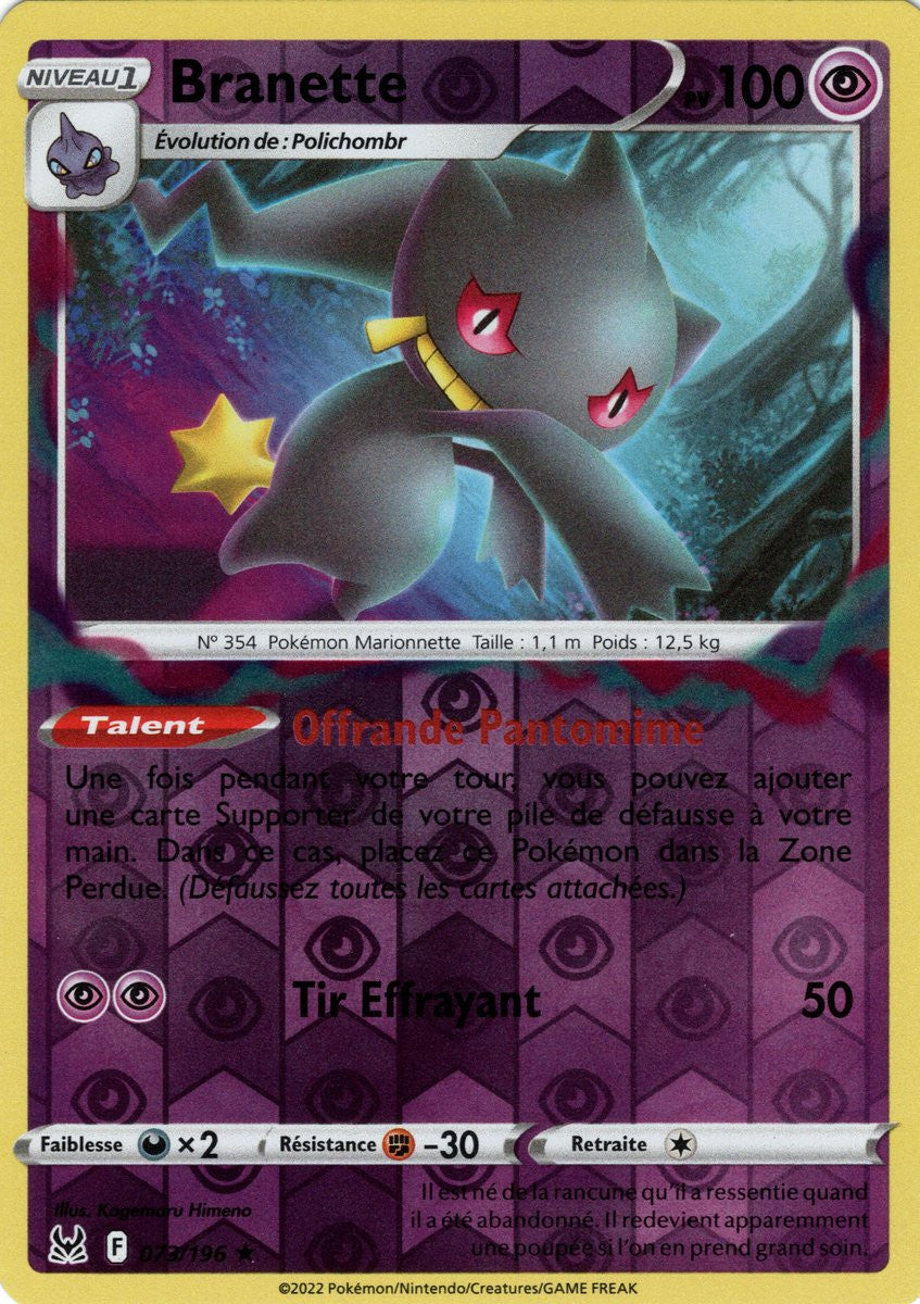 Branette – 073/196 – Holo Reverse – Origine Perdue – EB11