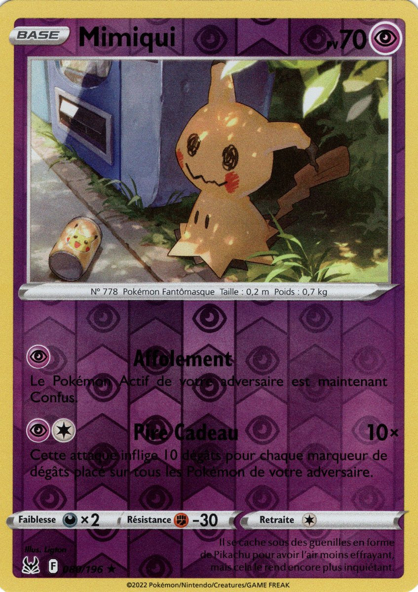 Mimiqui – 080/196 – Holo Reverse – Origine Perdue – EB11