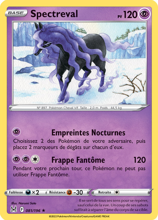 Spectreval – 081/196 – Holo / Reverse – Origine Perdue – EB11