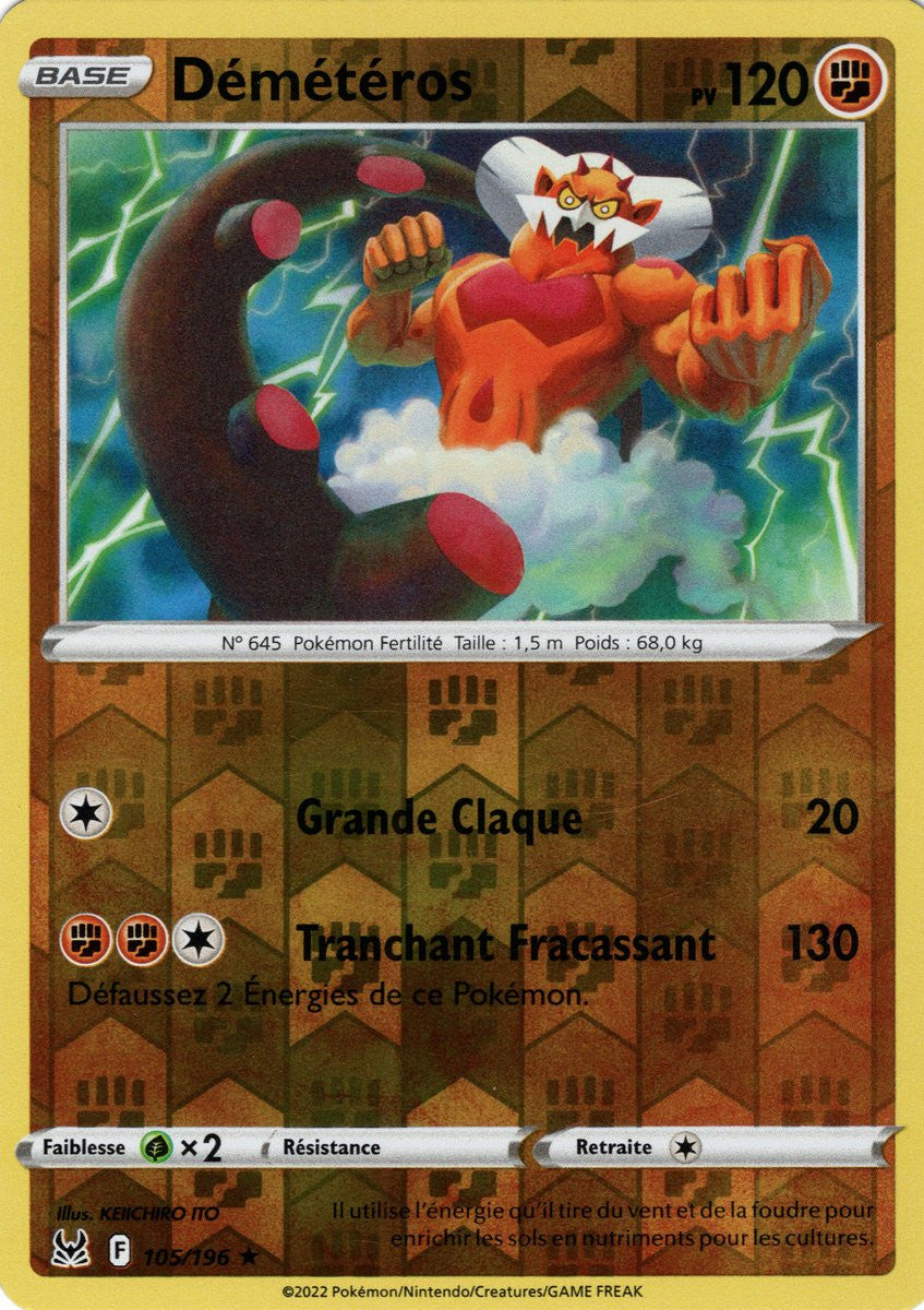 Démétéros – 105/196 – Holo Reverse – Origine Perdue – EB11