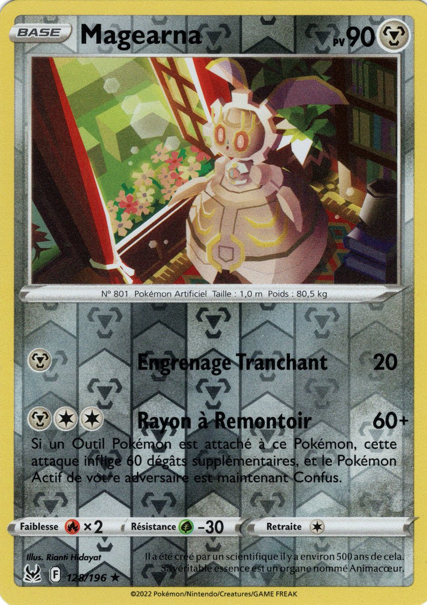Magearna – 128/196 – Holo Reverse – Origine Perdue – EB11