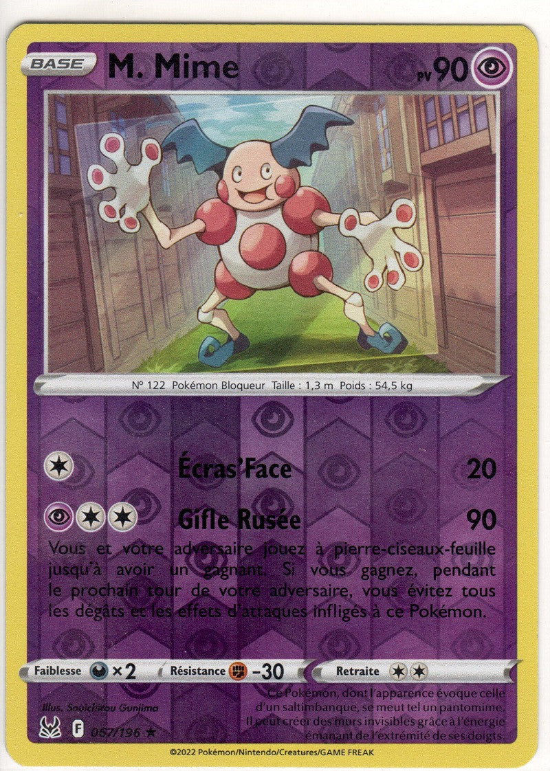 M. Mime – 067/196 – Holo Reverse – Origine Perdue – EB11
