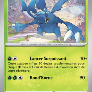 Scarhino - 002/198 - Carte Pokémon Écarlate et Violet EV01 (Normale)