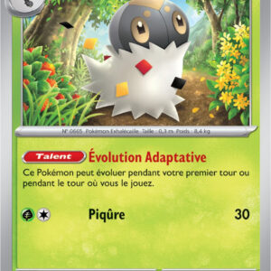 Pérégrain - 009/198 - Carte Pokémon Écarlate et Violet EV01 (Reverse)