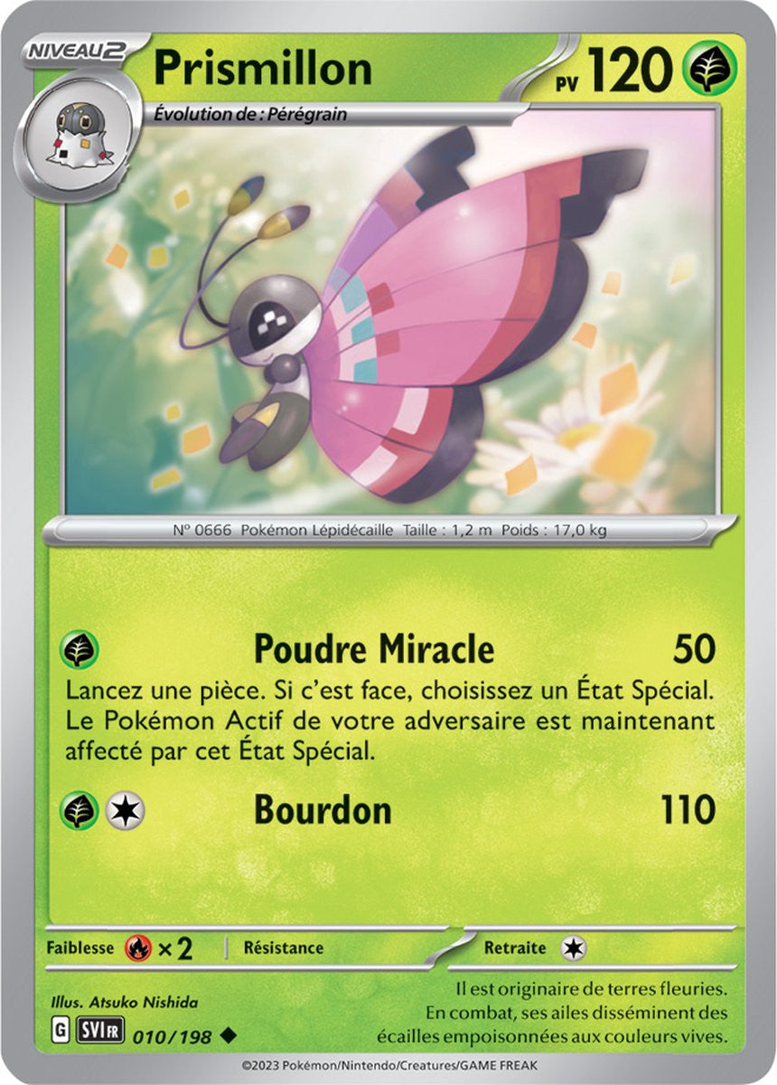 Prismillon – 010/198 – Carte Pokémon Écarlate et Violet EV01 (Normale)