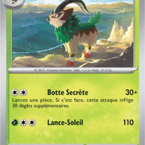 Chevroum - 012/198 - Carte Pokémon Écarlate et Violet EV01 (Reverse)