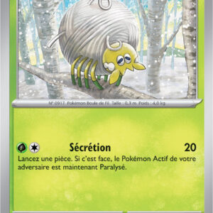 Tissenboule - 017/198 - Carte Pokémon Écarlate et Violet EV01 (Reverse)