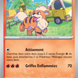 Caninos - 031/198 - Carte Pokémon Écarlate et Violet EV01 (Reverse)