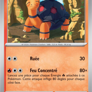 Chartor - 035/198 - Carte Pokémon Écarlate et Violet EV01 (Reverse)