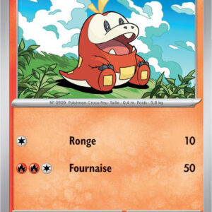 Chochodile - 036/198 - Carte Pokémon Écarlate et Violet EV01 (Reverse)