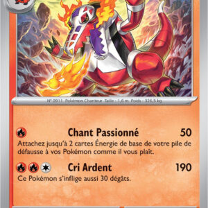 Flâmigator - 038/198 - Carte Pokémon Écarlate et Violet EV01 (Normale)