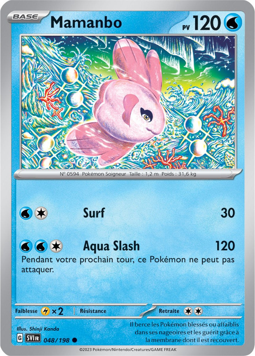 Mamanbo – 048/198 – Carte Pokémon Écarlate et Violet EV01 (Reverse)