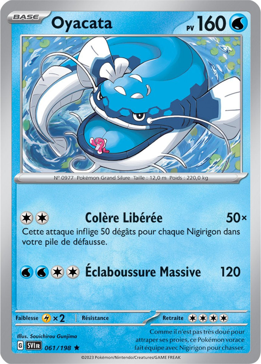 Oyacata – 061/198 – Carte Pokémon Écarlate et Violet EV01 (Reverse)