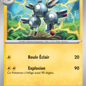 Magnéton - 064/198 - Carte Pokémon Écarlate et Violet EV01 (Normale)