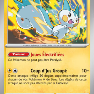Pachirisu - 068/198 - Carte Pokémon Écarlate et Violet EV01 (Reverse)