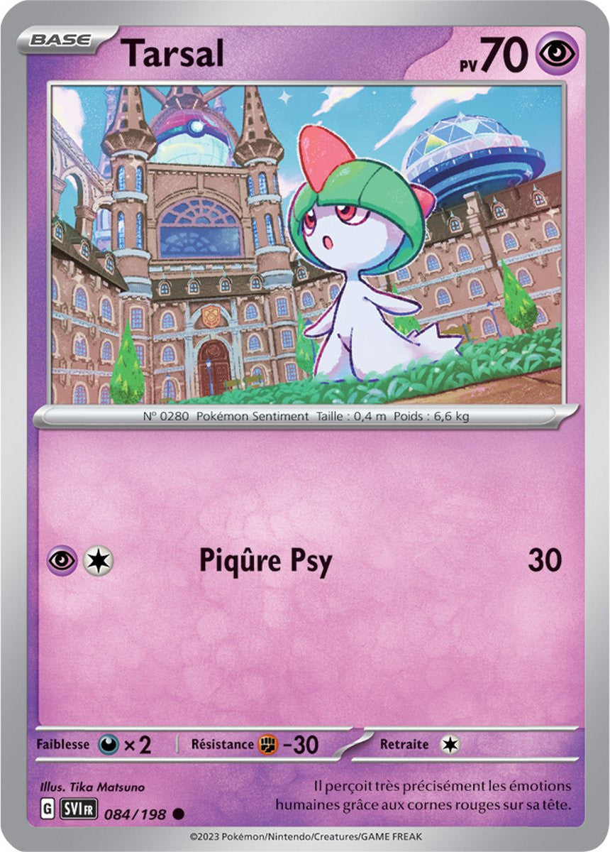 Tarsal – 084/198 – Carte Pokémon Écarlate et Violet EV01 (Reverse)
