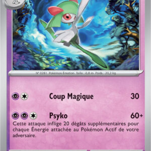Kirlia - 085/198 - Carte Pokémon Écarlate et Violet EV01 (Reverse)