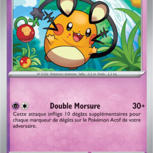 Dedenne - 095/198 - Carte Pokémon Écarlate et Violet EV01 (Normale)