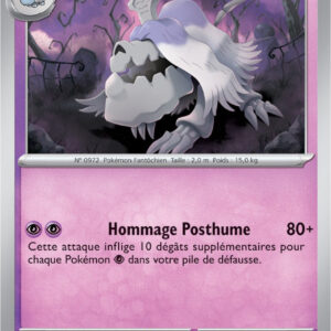 Tomberro - 106/198 - Carte Pokémon Écarlate et Violet EV01 (Reverse)