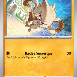 Férosinge - 107/198 - Carte Pokémon Écarlate et Violet EV01 (Reverse)