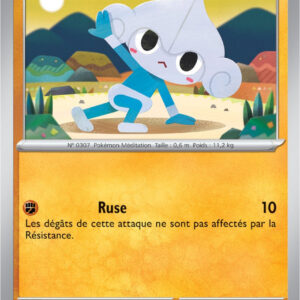 Méditikka - 110/198 - Carte Pokémon Écarlate et Violet EV01 (Reverse)