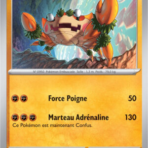 Craparoi - 122/198 - Carte Pokémon Écarlate et Violet EV01 (Reverse)