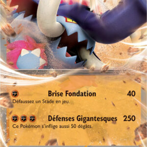 Fort-Ivoire ex - 123/198 - Carte Pokémon Écarlate et Violet EV01