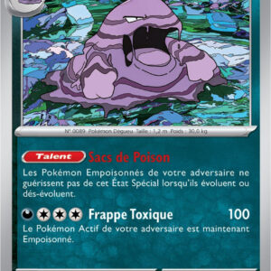Grotadmorv - 127/198 - Carte Pokémon Écarlate et Violet EV01 (Normale)
