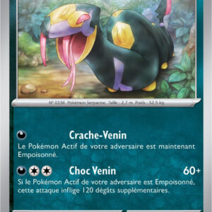 Séviper - 128/198 - Carte Pokémon Écarlate et Violet EV01 (Reverse)