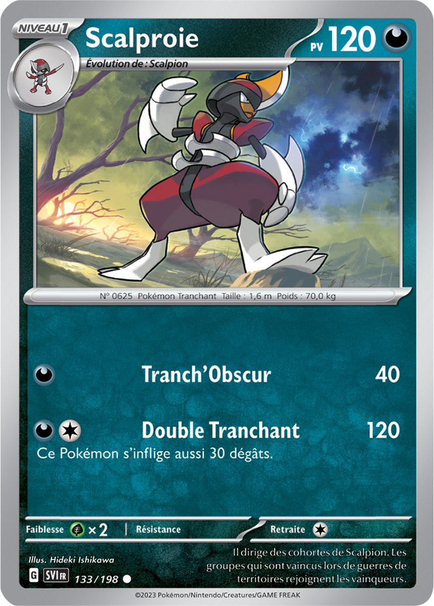 Scalproie – 133/198 – Carte Pokémon Écarlate et Violet EV01 (Normale)