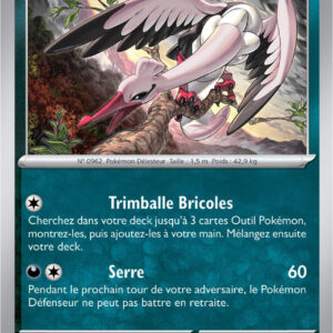 Lestombaile - 138/198 - Carte Pokémon Écarlate et Violet EV01 (Reverse)