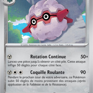 Foretress - 139/198 - Carte Pokémon Écarlate et Violet EV01 (Reverse)