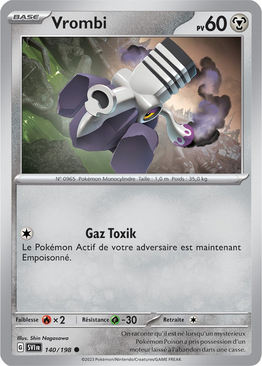 Vrombi – 140/198 – Carte Pokémon Écarlate et Violet EV01 (Normale)