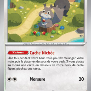 Rongourmand - 151/198 - Carte Pokémon Écarlate et Violet EV01 (Reverse)