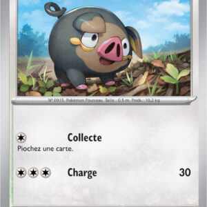 Gourmelet - 155/198 - Carte Pokémon Écarlate et Violet EV01 (Reverse)