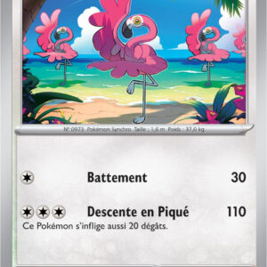 Flamenroule - 165/198 - Carte Pokémon Écarlate et Violet EV01 (Reverse)