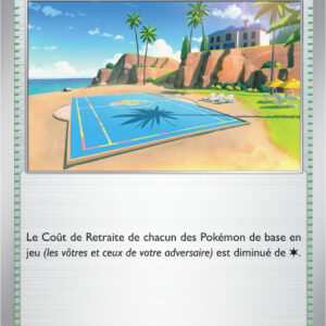 Terrain de Plage - 167/198 - Carte Pokémon Écarlate et Violet EV01 (Reverse)