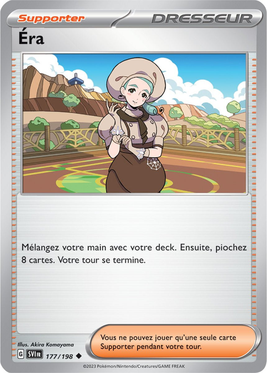 Éra – 177/198 – Carte Pokémon Écarlate et Violet EV01 (Reverse)