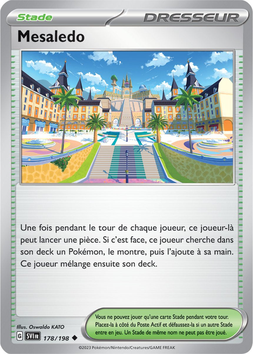 Mesaledo – 178/198 – Carte Pokémon Écarlate et Violet EV01 (Reverse)