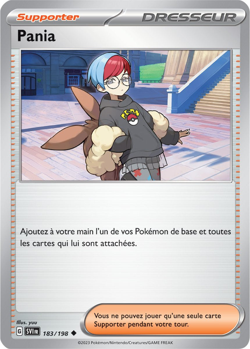 Pania – 183/198 – Carte Pokémon Écarlate et Violet EV01 (Normale)
