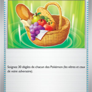 Panier de Pique-Nique - 184/198 - Carte Pokémon Écarlate et Violet EV01 (Reverse)