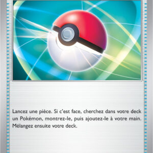 Poké Ball - 185/198 - Carte Pokémon Écarlate et Violet EV01 (Reverse)